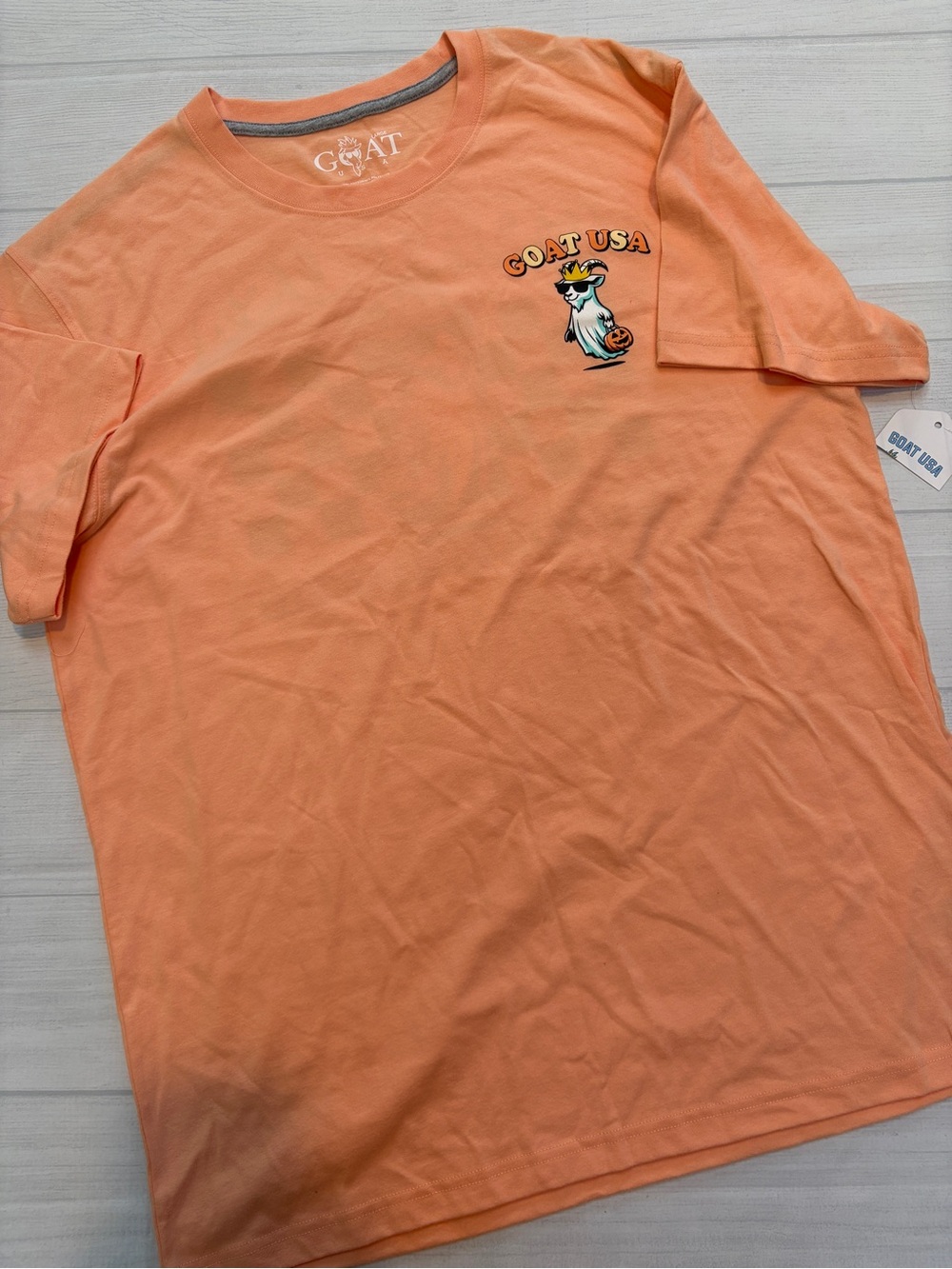 GOAT USA Men's Short-Sleeve Halloween Graphic Tee